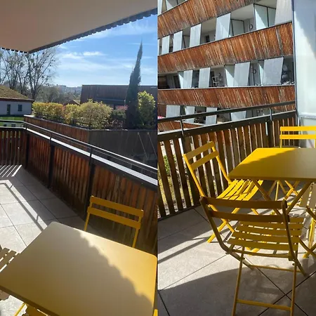 T2 - Balcon -15 Min Centre Ville Et Allemagne Strasbourg Exterior photo